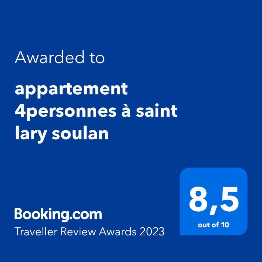 appartement 4personnes à saint lary soulan Exterior foto